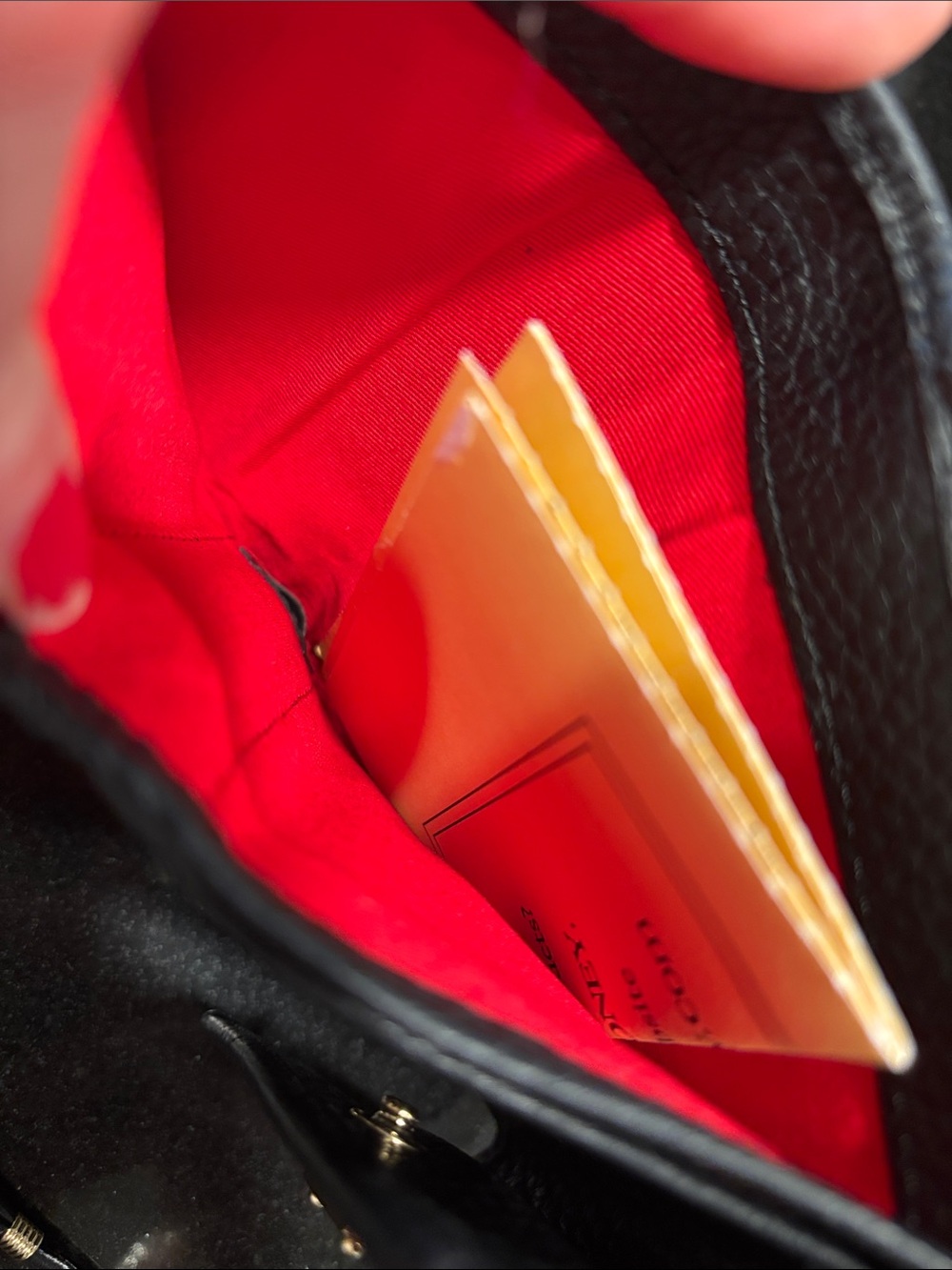 Dooney & Bourke Black Pebbled Leather Wallet - Picture 7 of 9